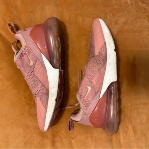 Pink Nike running shoes size 8.5